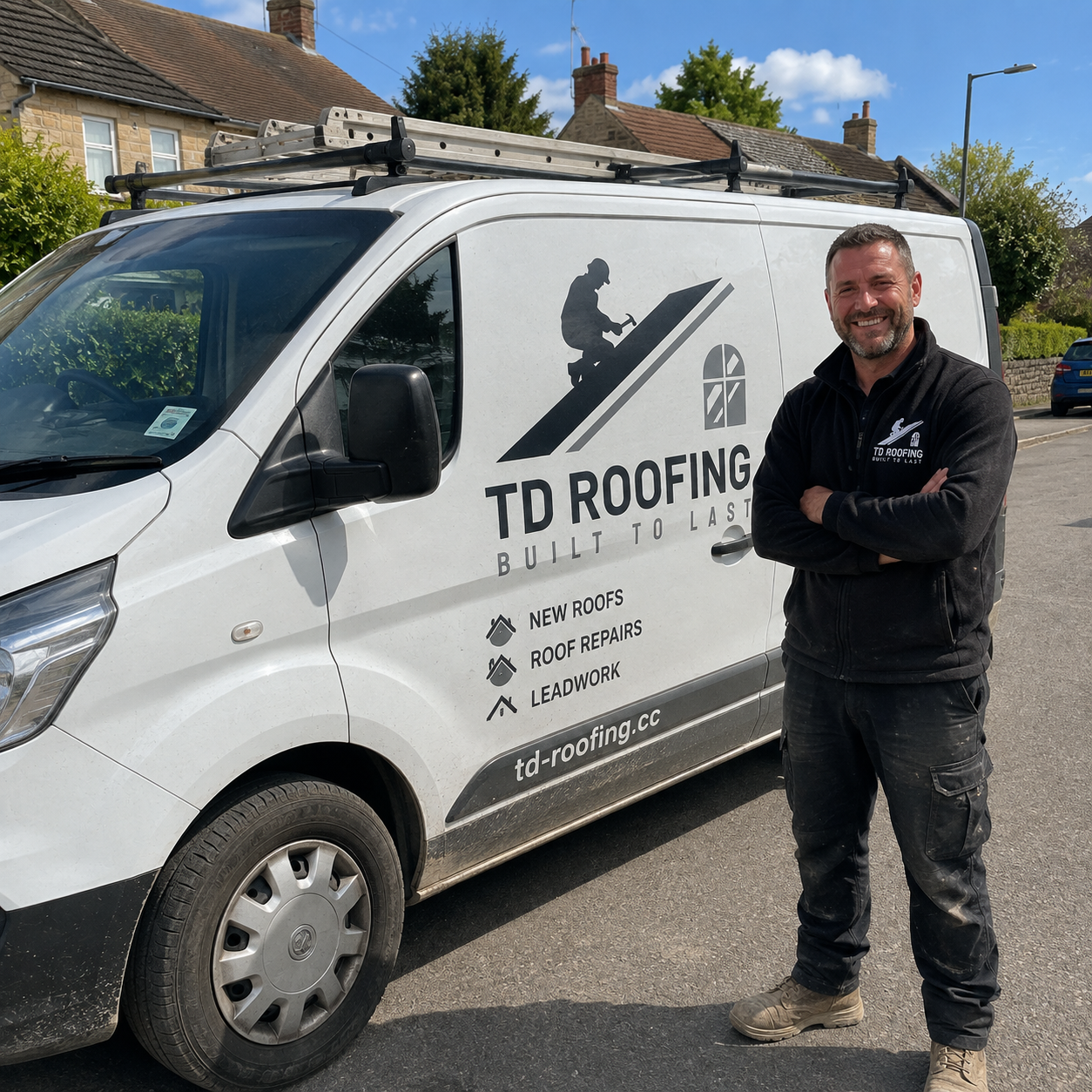 Thomas Dugdale, owner of TD Roofing